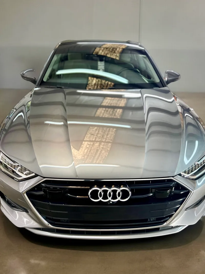 Gray Audi A7 ceramic coated